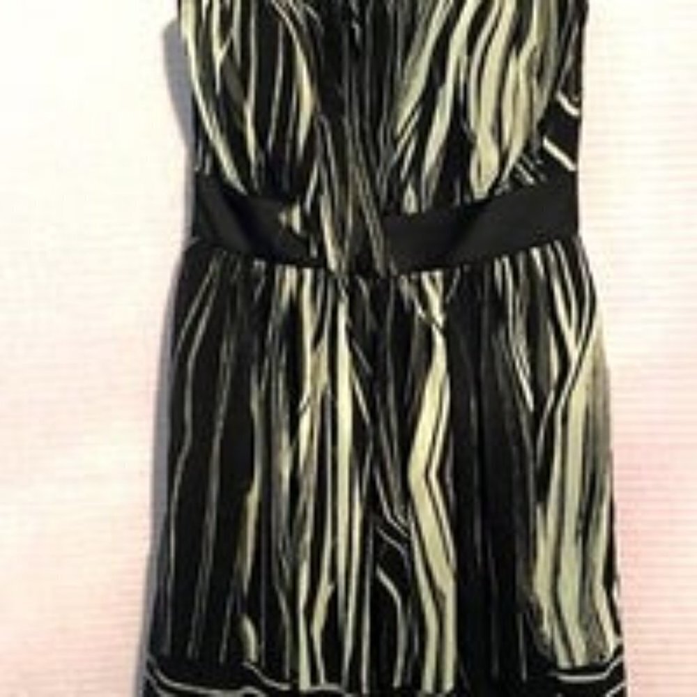 NWOT MAX & CLEO FORMAL STRAPELESS SIZE 4 SPAGHETTI STRAP DRESS - Picture 12 of 13